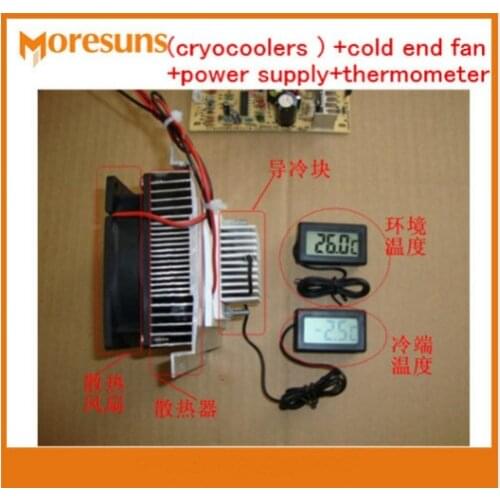 DIY 1 set 12v electronic semiconductor thermoelectric cooler dehumidifier module/can be frosted cooling module refrigerator