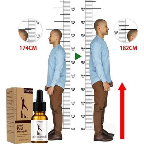 10ML New Famous Brand Height Increasing Oil Medicine Body Grow Taller Essential Oil Foot Health Care Products Promot Bone Growth