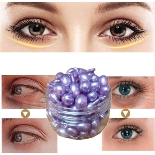 Hexapeptide Vitamin E Eye Cream Anti-Aging Anti Puffiness Eye Care Essence Cream For Remover Dark Circle Whitening Firming Cream