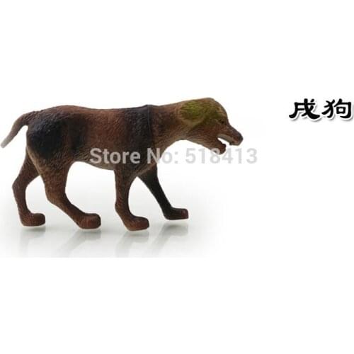 Toy animals static Software Quality Goods Plastic Chinese Zodiac Animal Model Toy Animals Static 12 Children Toys Unisex 2020