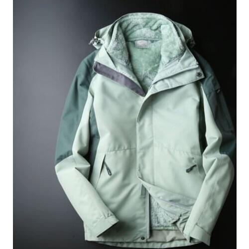 Men Women Outdoor Winter Softshell Jacket Waterproof Windproof Fleece Lining Thermal Coat Climbing Hiking Skiing Sports Jackets