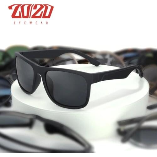 2020 Brand Vintage Flexible Polarized Sunglasses Material Mens Driving Shades Male Sun Glasses Travel Fishing Classic PL484