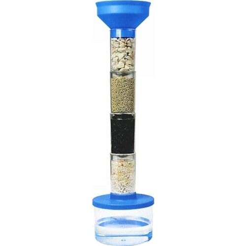 Clean Water Experiment Kit Children DIY Sewage Filter Purification System Toy