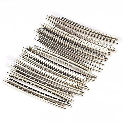24pcs Set Electric Guitar Frets Wire Fretwire 2.2mm Copper-nickel Alloy