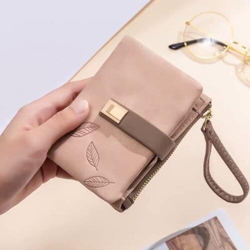 2020 New Women Pu leather Wallets Female Short Hasp Purses Large Capacity Money Bag Coin Card Holders Ladies Small Purse Clutch