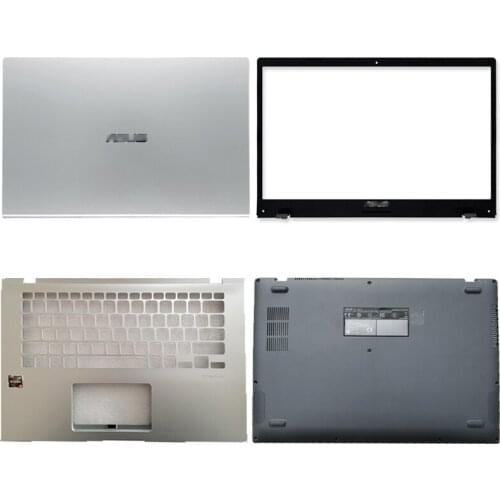 Original laptop for asus vivobook 14 x409 y4200 y4200f lcd back cover/front frame/palmrest top case silver gray