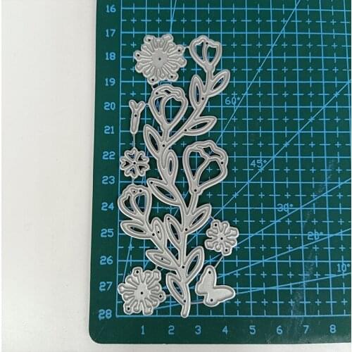 Dies Scrapbooking New Arrival 2021 Tree Floral Frame Metal Cutting Dies Christmas Card Making Supplies Stencils For Decoration