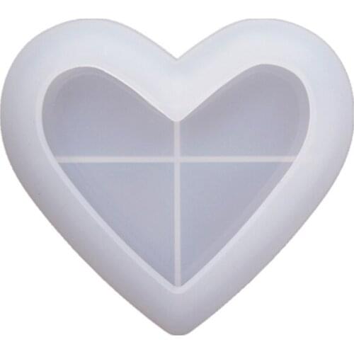 Dish Mold Silicone Jewelry Tray Molds Dish Container Epoxy Resin Mold Craft Tool AXYD