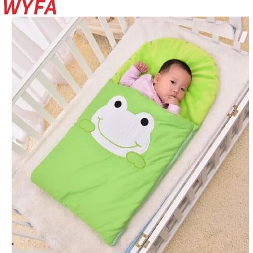 130*59cm newborn baby care Sleeping Bags Bedding baby Kids sack infant Toddler winter cartoon animals sleep bag bed wrap cute