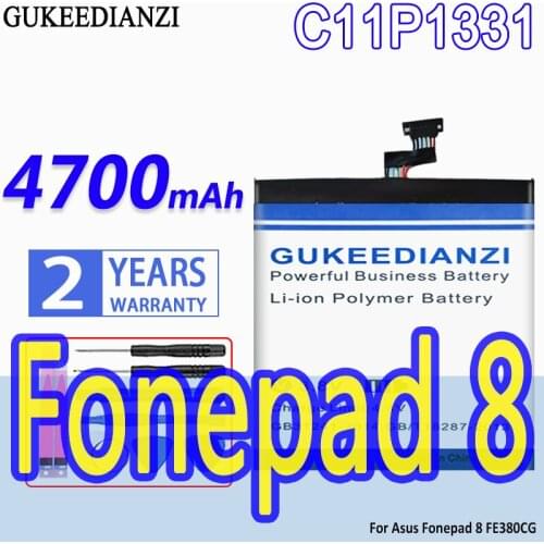 High Capacity GUKEEDIANZI Battery C11P1331 4700mAh For Asus Fonepad 8 FE380CG Fonepad8