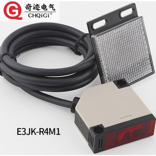 Mirror feedback reflection type photoelectric switch E3JK-R4M1 R2M1 infrared sensor 24V220V general M2