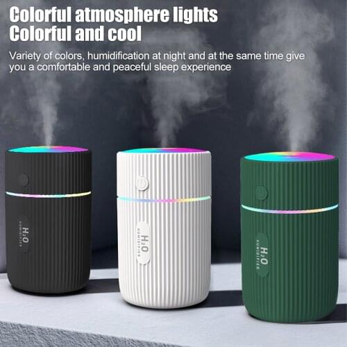 220ml Air Humidifier Car Ultrasonic Aroma Essential Oil Diffuser Cool Mist Fogger Maker Home Aromatherapy Diffuser Humidifier