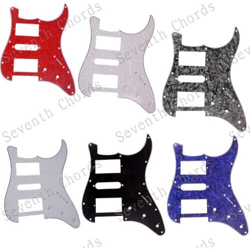 3 Ply 11 Holes HSH Pickguard Anti-Scratch Plate For Electric Guitar Replacement
