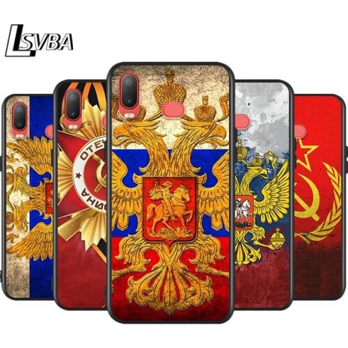 Silicone Cover Armenia russia Flag coat of arms for Samsung Galaxy A9 A8 Star A7 A6 A5 A3 Plus 2018 2017 2016 Black Phone Case