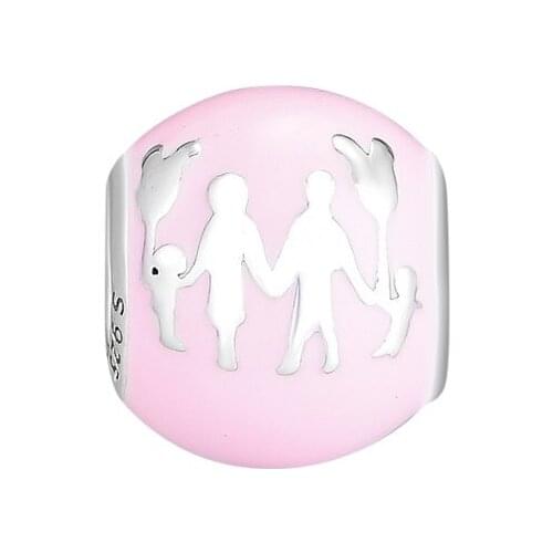 Fantasyland Castle Family Fun Charm Fits European Charms Bracelets For Woman DIY Jewelry Making Sterling Silver Beads