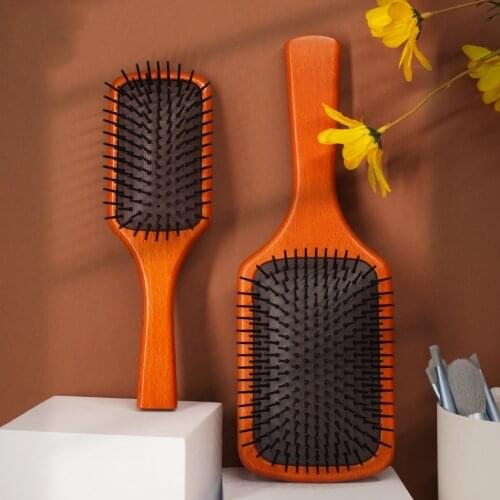 Massage Airbag Comb Anti-static Air Cushion Comb Aveda Hair Comb Custom Aveda Wood Comb