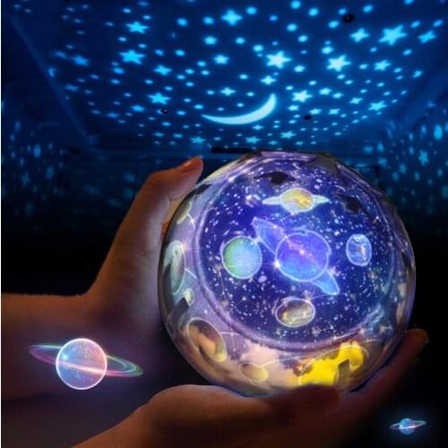 New Planet Magic Projector Lamp Starry Sky Night Light Kids Baby Christmas Gift
