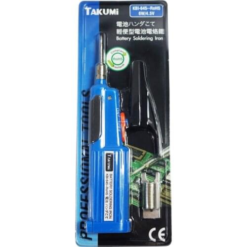 Battery soldering iron KBI-645 6w 4.5v electric soldering iron Welding Solder Rework Station Heat Pencil welding Repair tools
