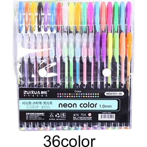 Highlighter Comic Pen Plastic Colour Pencil Artist Stationery Student Painting Oil Drawing Professional Color Marker Set Brush