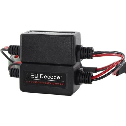 1156 P21W PY21W Caubus Resistor LED Turn Signal Day reverse Brake lights Load Error Free No Flickering Fix Hyper Flash Decoder