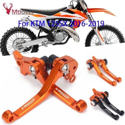 Motorcycle CNC Motocross Pivot Dirt bike Brake Clutch Levers For 125SX 125 SX 2016 2017 2018 2019 2020 2021