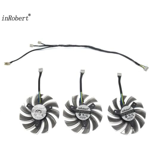 75mm PLD08010S12HH 4Pin R9 290 R9 380X Cooler Fan For Gigabyte GTX 670 680 760 Ti G1 GTX 770 780Ti Graphics Card Cooling Fan