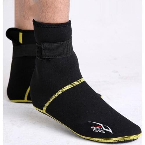 3mm Neoprene Snorkeling Diving Shoes Socks Beach Boots Wetsuit Anti Scratches Warming Anti Slip Winter Swim Footwear