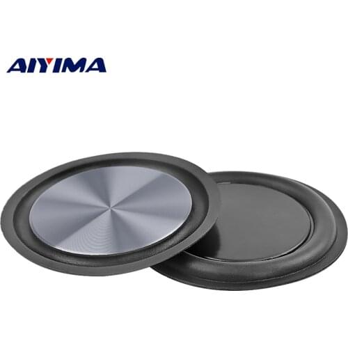 AIYIMA 2PCS Passive Bass Radiator Speaker Diaphragm 50/61/62mm Speakers Repair Accessories Vibration Membrane For Woofer DIY