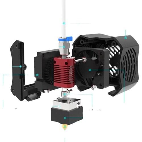 Creality 3D Printer Parts dual High precision Nozzle Ender 3 V2 full Nozzle Kit