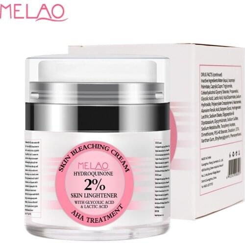 Naturally Brightens Luminous Complexion Improve Dull and Uneven Skin 2% HYDROQUINONE BLEACHING CREAM Korean Skin Care 50ML
