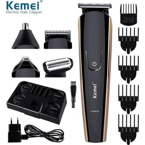 Hair Clipper 5 In 1 Electric Nose Hair Trimmer Shaving Machine Mens Grooming Beard Trimmer Electric Shaver Mustache Shaver 35D