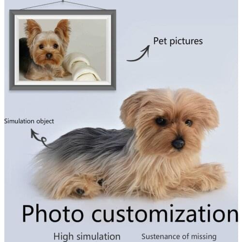 New thermal simulation clone customized DIY dog cat animal creative birthday gift commemorative gift support Dropshipping