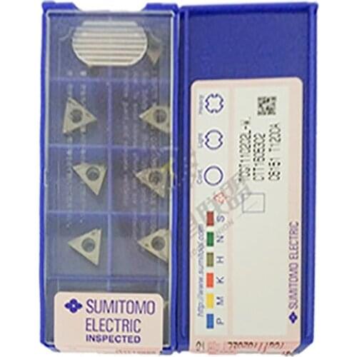 Original TCGT110202L-W T1200A For Turning Insert CNC Blade lathe Tools