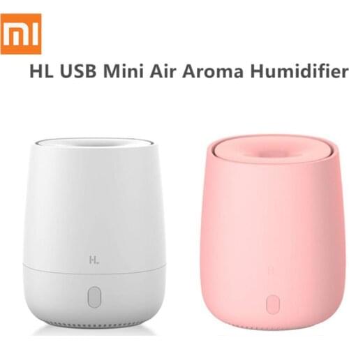 Xiaomi HL Portable USB Mini Air Aromatherapy Diffuser Humidifier Quiet Aroma Silent Mist Maker 7 Light Color For Home Office