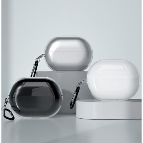 Transparent Wireless Earphone Charging Cover Bag for huawei- Freebuds Pro Cases soft TPU Bluetooth Box Headset Clear Protective