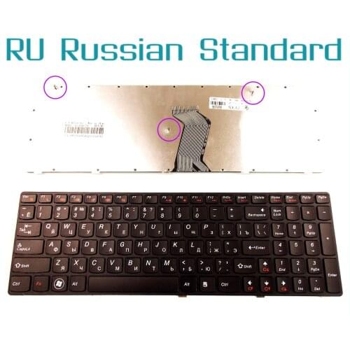 Russian RU Keyboard for Lenovo Z580 Z580A Z585 Z585A V580 N580 N581 N585 N586 G580 G580A G585 G585A 9Z.N5SSW.Q01 Laptop/Notebook