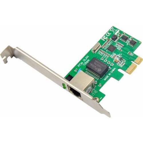PCIE Single RJ45 10/100/1000Mbps Gigabit Ethernet Network card Realtek RTL8168E