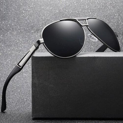 Brand Design Polarized Sunglasses Fashion Men Sunglass Vintage Male Driving Sun Glasses UV400 Shades gafas de sol hombre