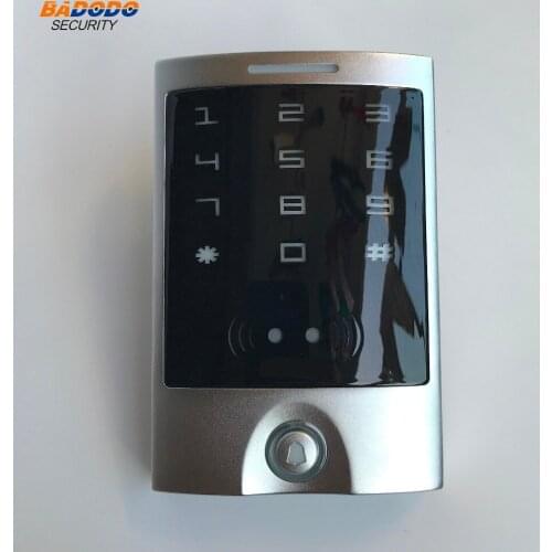 STouch W-w Standalone Access Control/Reader 125KHz or 13.56MHz IP65 waterproof assess controller with Digital backlit key
