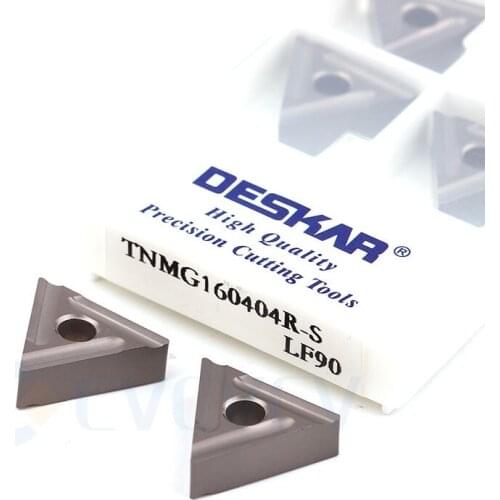 TNMG160404R-S TNMG160408R-S LF90 100% original Carbide inserts Suitable for steel cutting Turning inserts CNC metal lathe tools