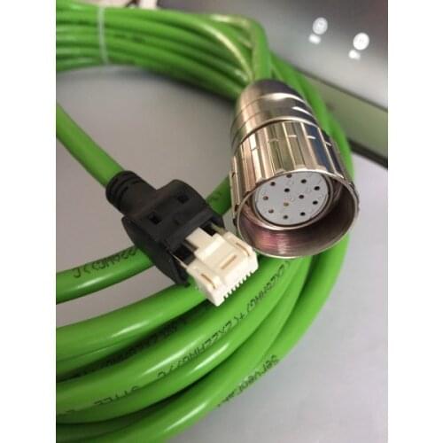 VW3M8102R30 VW3M8102R100 LXM32 Servo Motor Code Line Series Connection Wire Encoder Cable for Schneider 3m 5m 8m