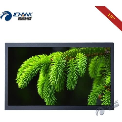 ZB190TN-592/19" inch 1440x900 16:10 Widescreen BNC HDMI VGA Metal Shell Remote Control Industrial PC Monitor LCD Screen Display