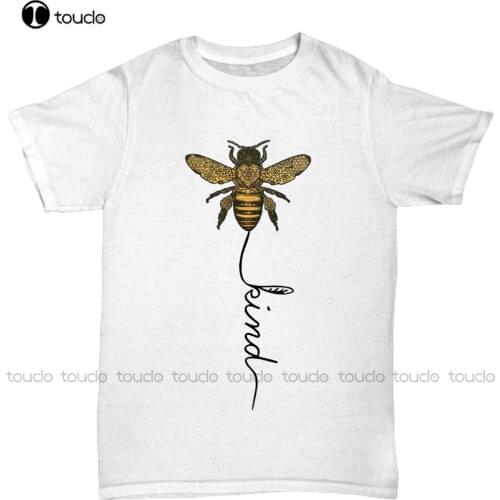 Bee Kind Flower Hippie T-Shirt Peace Love Life Be Kind Floral Hippy Unisex Tee woman shirts