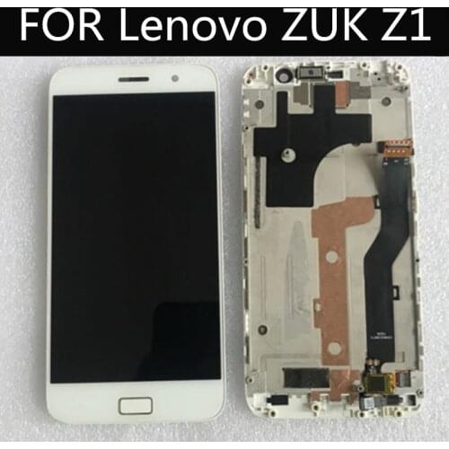 FOR Lenovo ZUK Z1 Z1221 LCD Display Touch Screen With Frame Digitizer Assembly Replacement Accessories For Phone