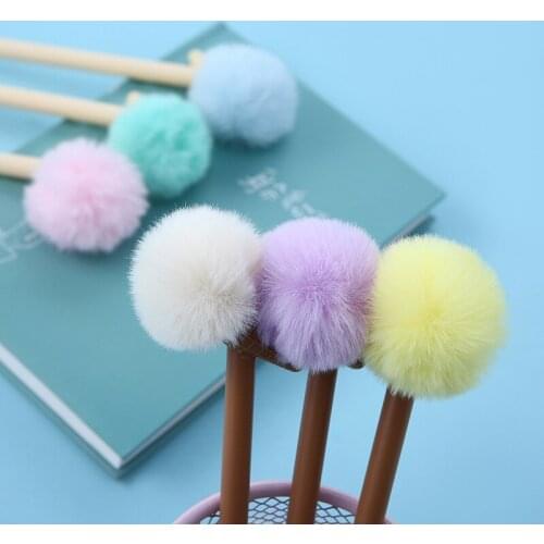 36pcs/set Primary School Student Creative Cute Signing Pen Ice Cream Cute Pen Wholesale Ice Cream Neutral Gel Pen