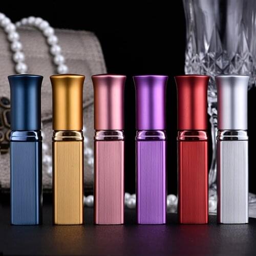 5ml Mini Refillable Portable Empty Atomizer Perfume Bottle Scent Pump Spray Case Airless PumpTravel Parfum Cosmetic Containers