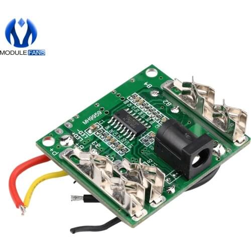 5S 5 Serial 18V 21V 20A Li-Ion Lithium Battery Charging Protection Board Module Pack Circuit Board BMS Module For Power Tools