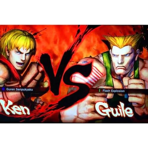 Arcade game 3 d video game street fighter