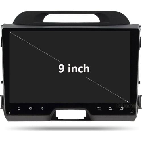 9" Android 7.1 CAR DVD Multimedia PLAYER for Kia Sportage 2009 2011 2013 2014 2015 GPS Screen Navigation Stereo Radio Wifi BT