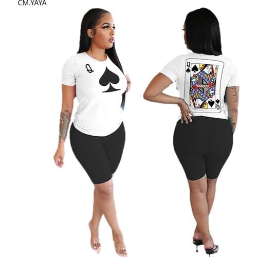 Женские футболки с коротким рукавом CM.YAYA China At AliExpress